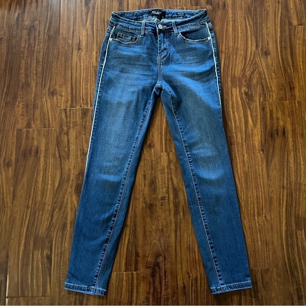 Judy Blue Mabel Side-Pipe Skinny Jeans size 9